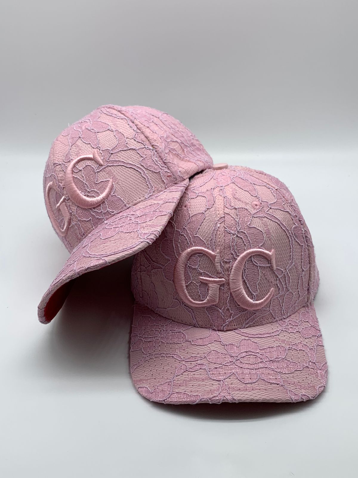 Boné Pink Panther - Renda Rosa com Forro Pop Art