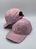Boné Pink Panther - Renda Rosa com Forro Pop Art