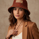 Bucket Renda Marrom (Forro Xadrez)