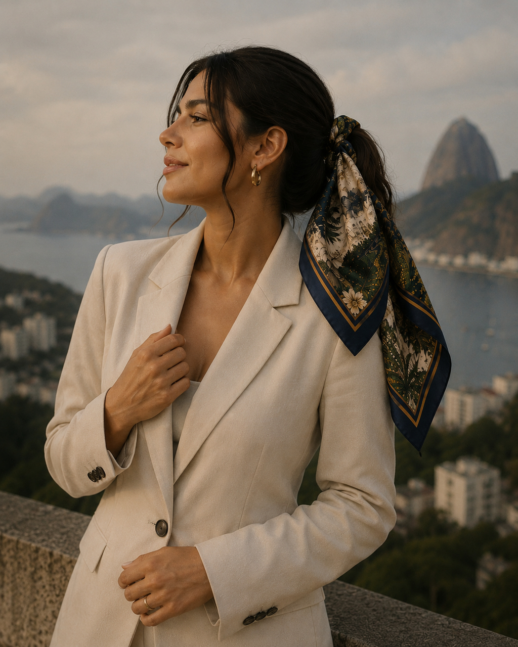Lenço Alma Brasileira GaloChic – Edição Limitada
